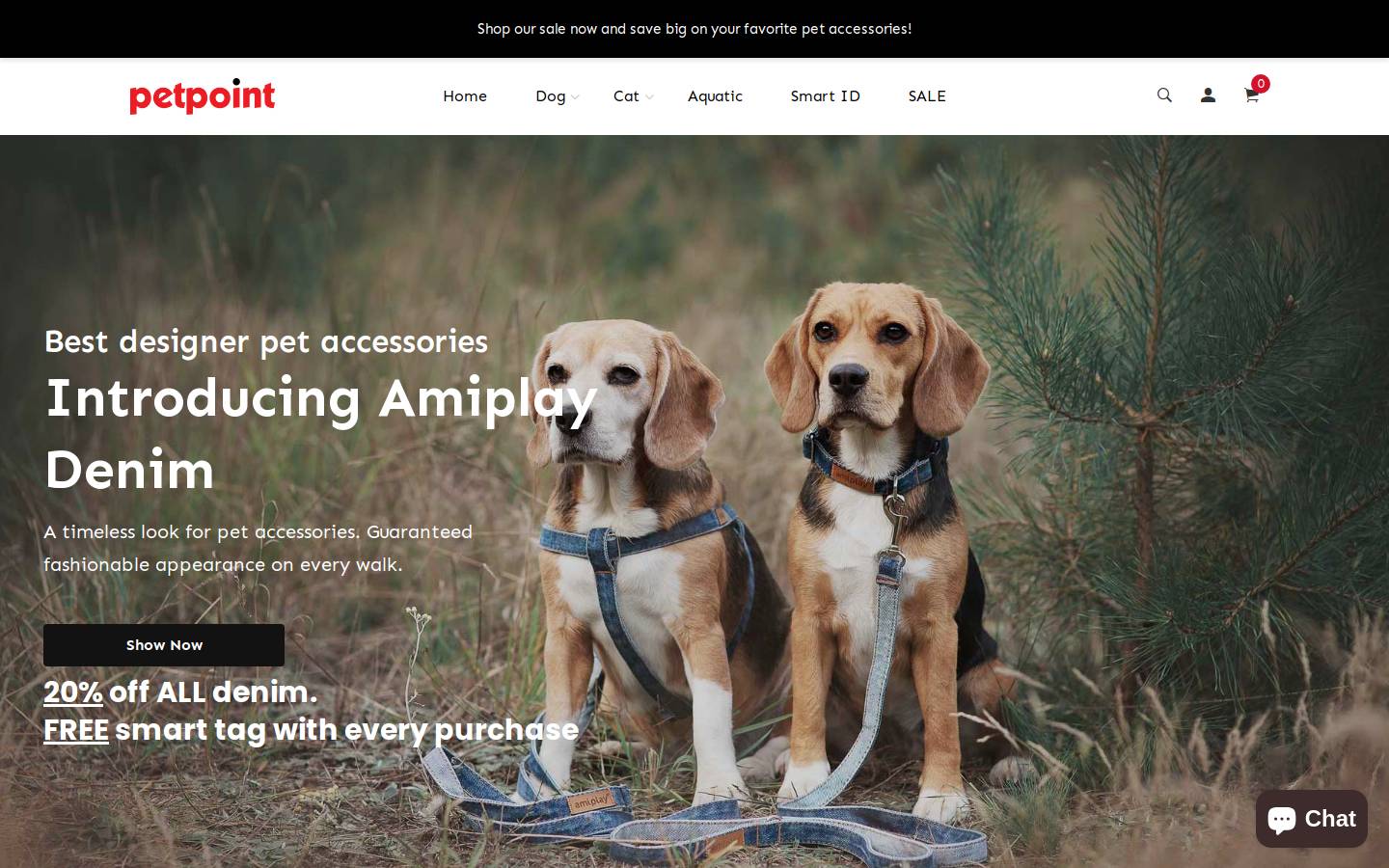 Pethealth Inc. homepage screenshot