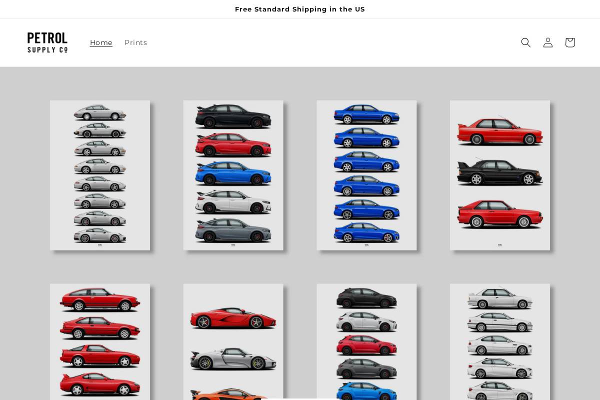 petrolsupplyco.com homepage screenshot