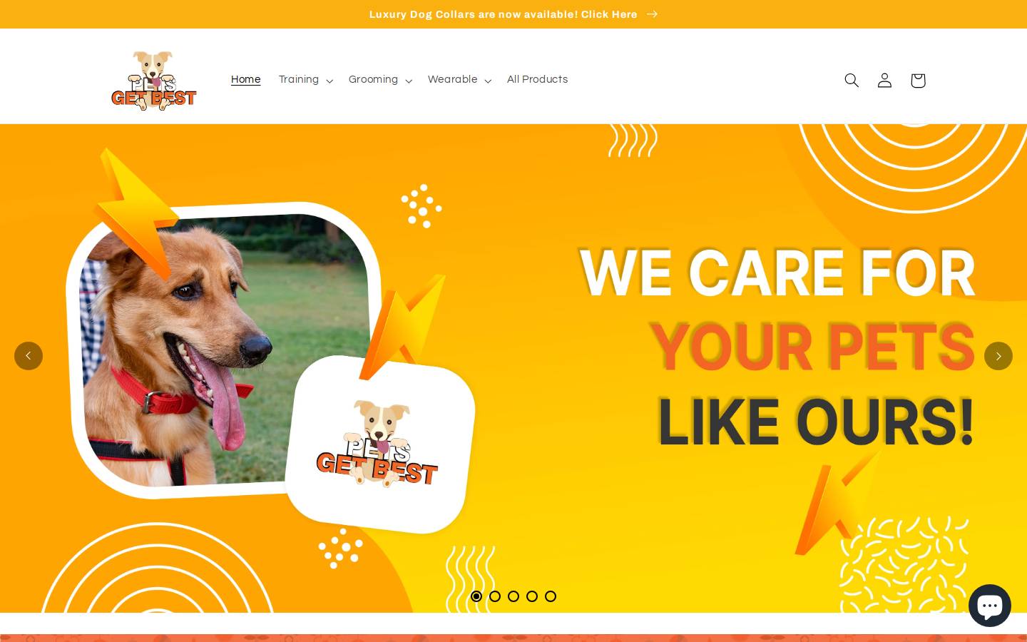 petsgetbest.com homepage screenshot