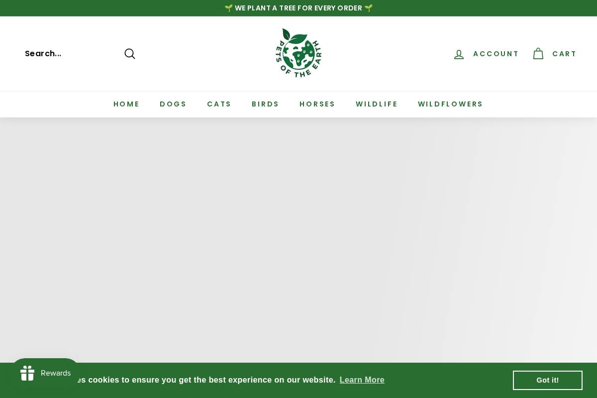 Pets Of The Earth homepage screenshot