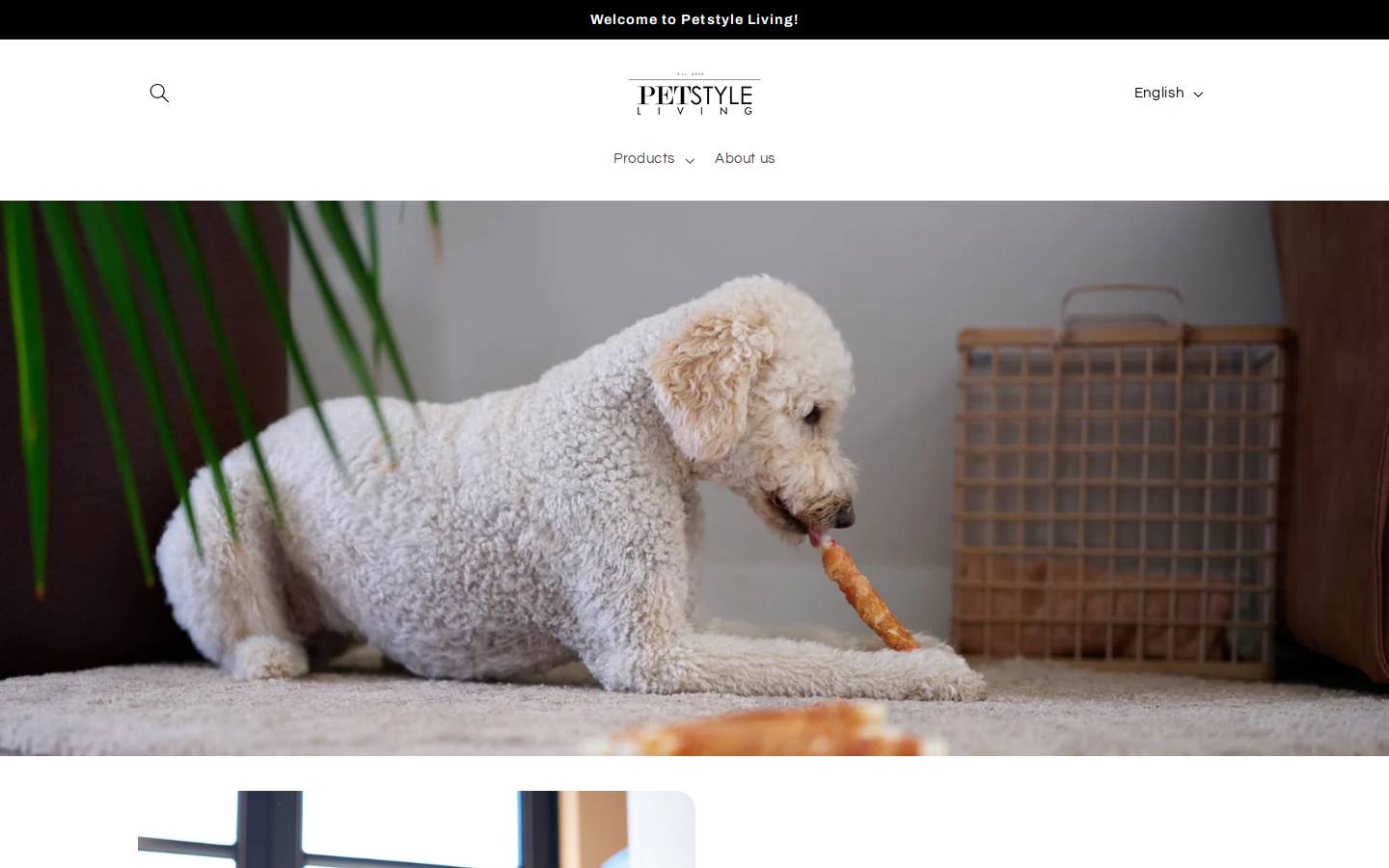 petstyleliving.es homepage screenshot