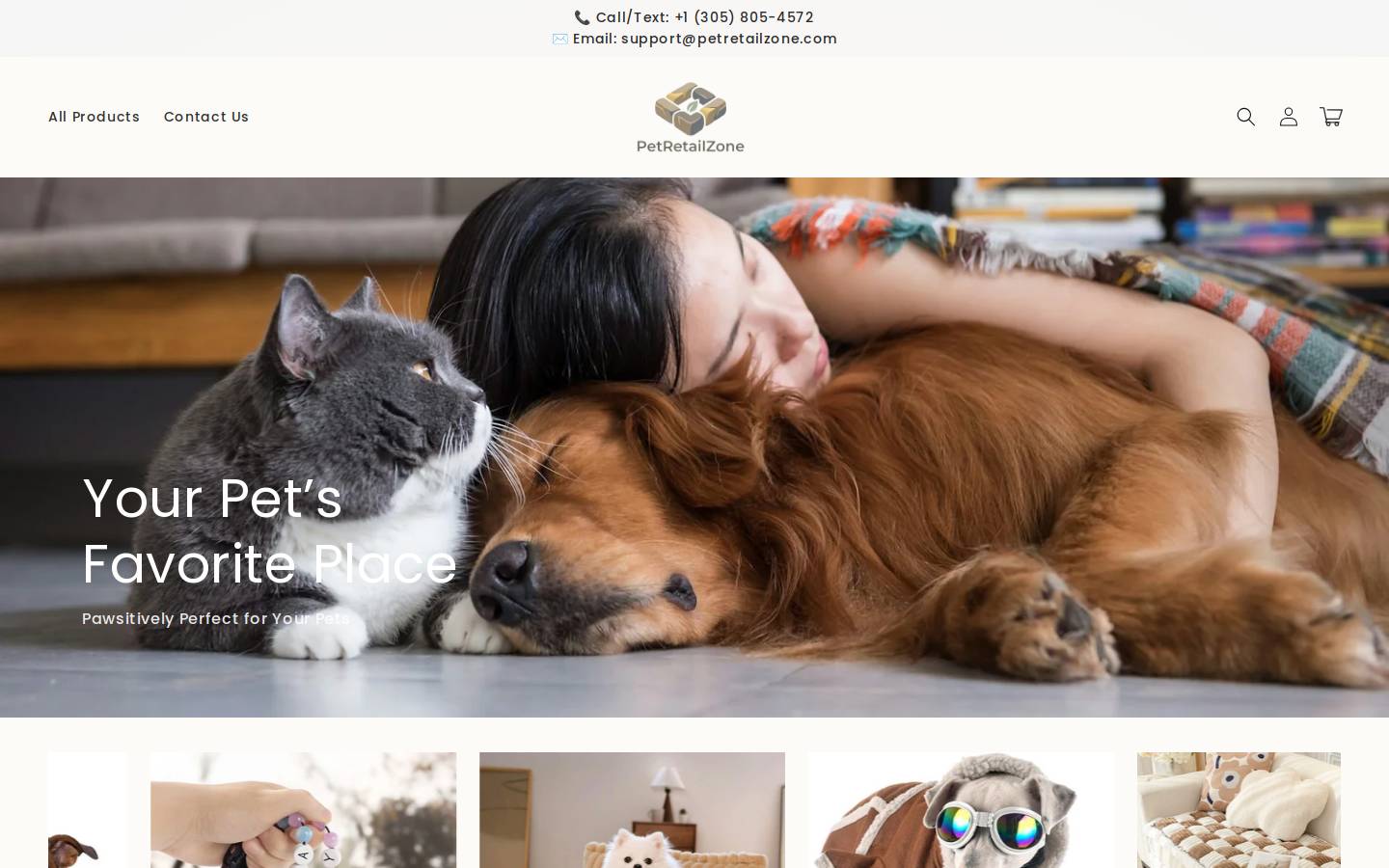 petsyworld.com homepage screenshot
