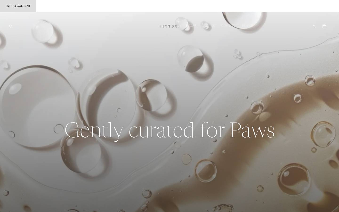 pettogi.com homepage screenshot