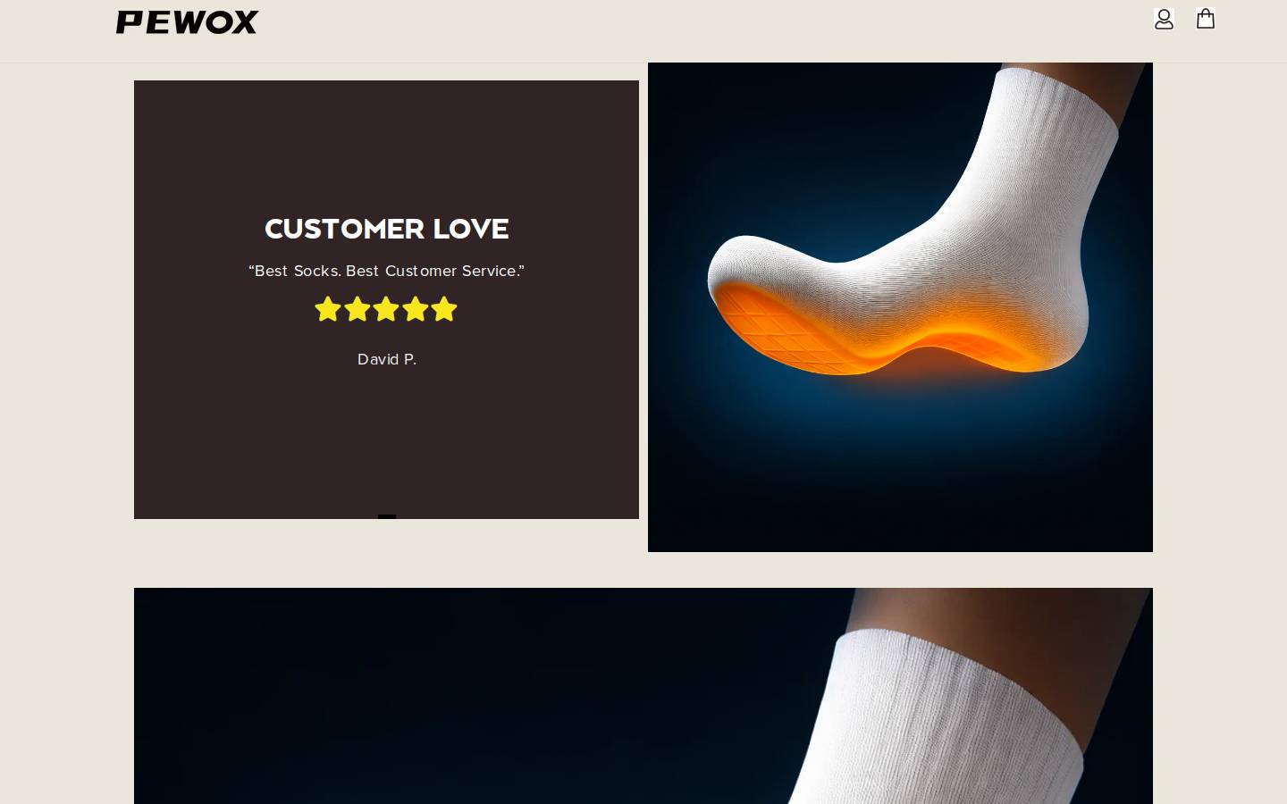 pewox.com homepage screenshot