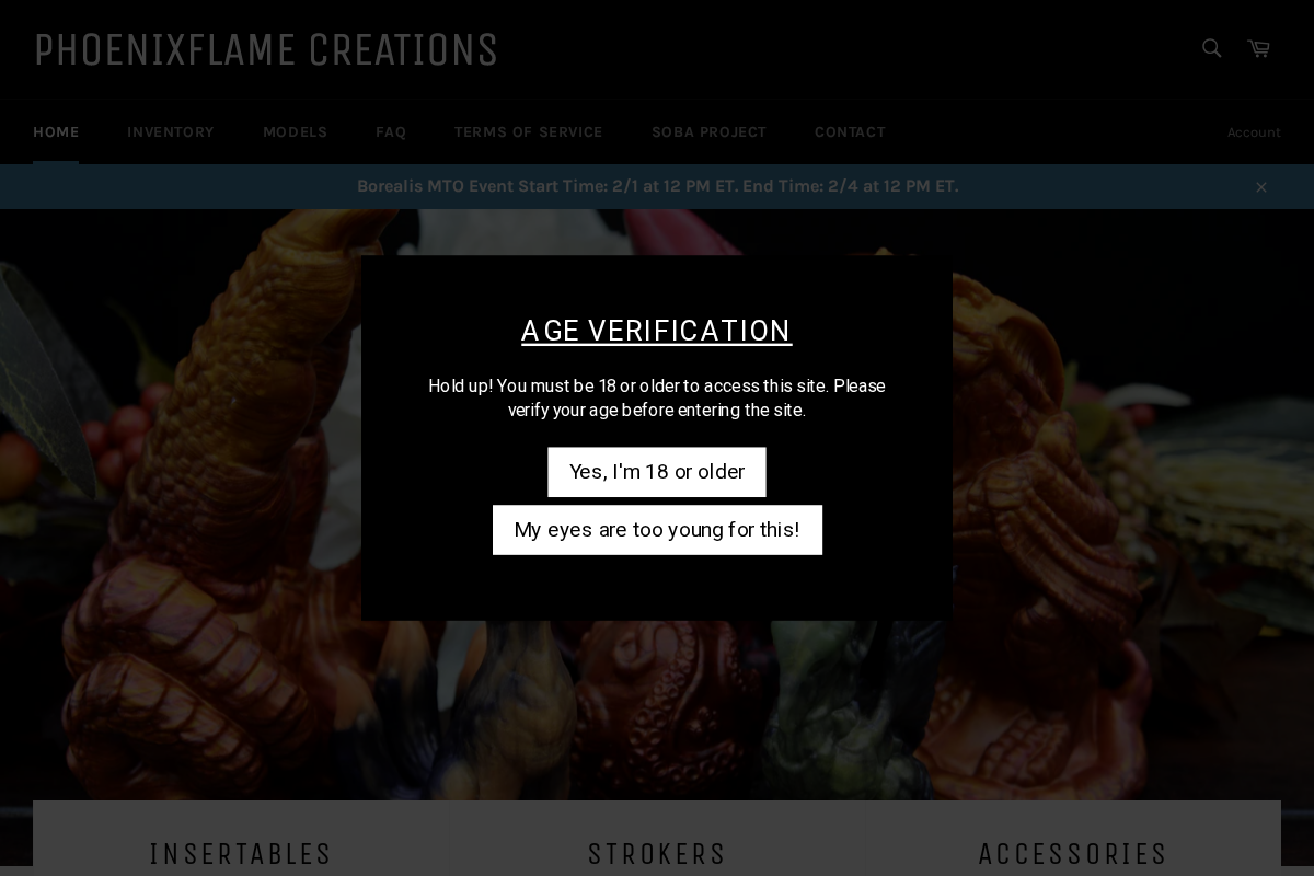 PFC homepage screenshot