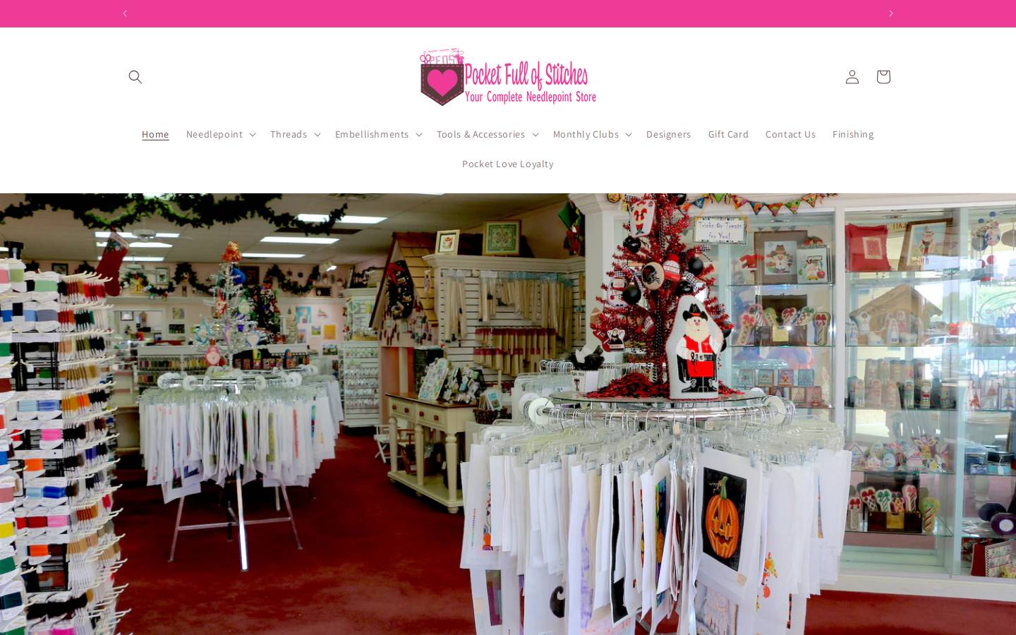 pfos.com homepage screenshot