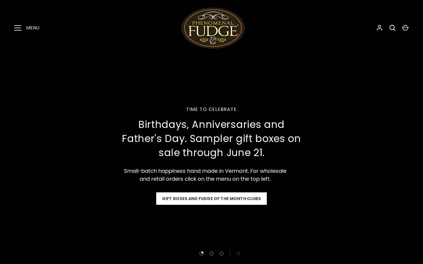 pfudge.com homepage screenshot