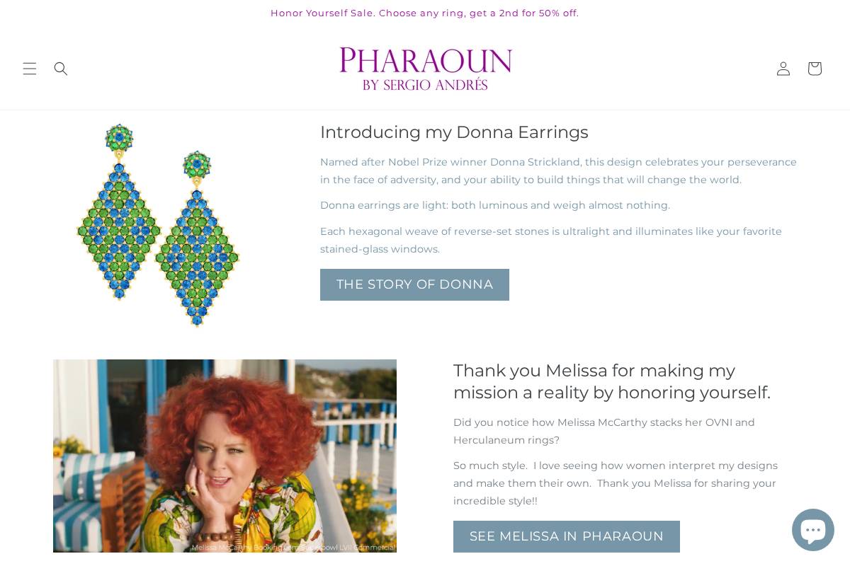 pharaoun.com homepage screenshot