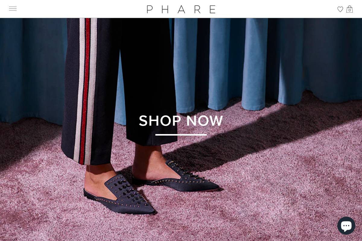 phare.com.au homepage screenshot