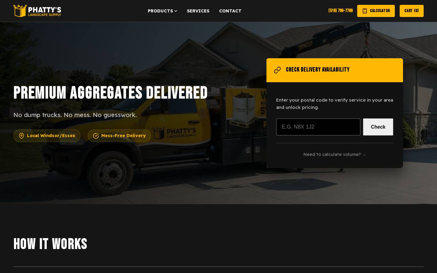 phattys.ca homepage screenshot