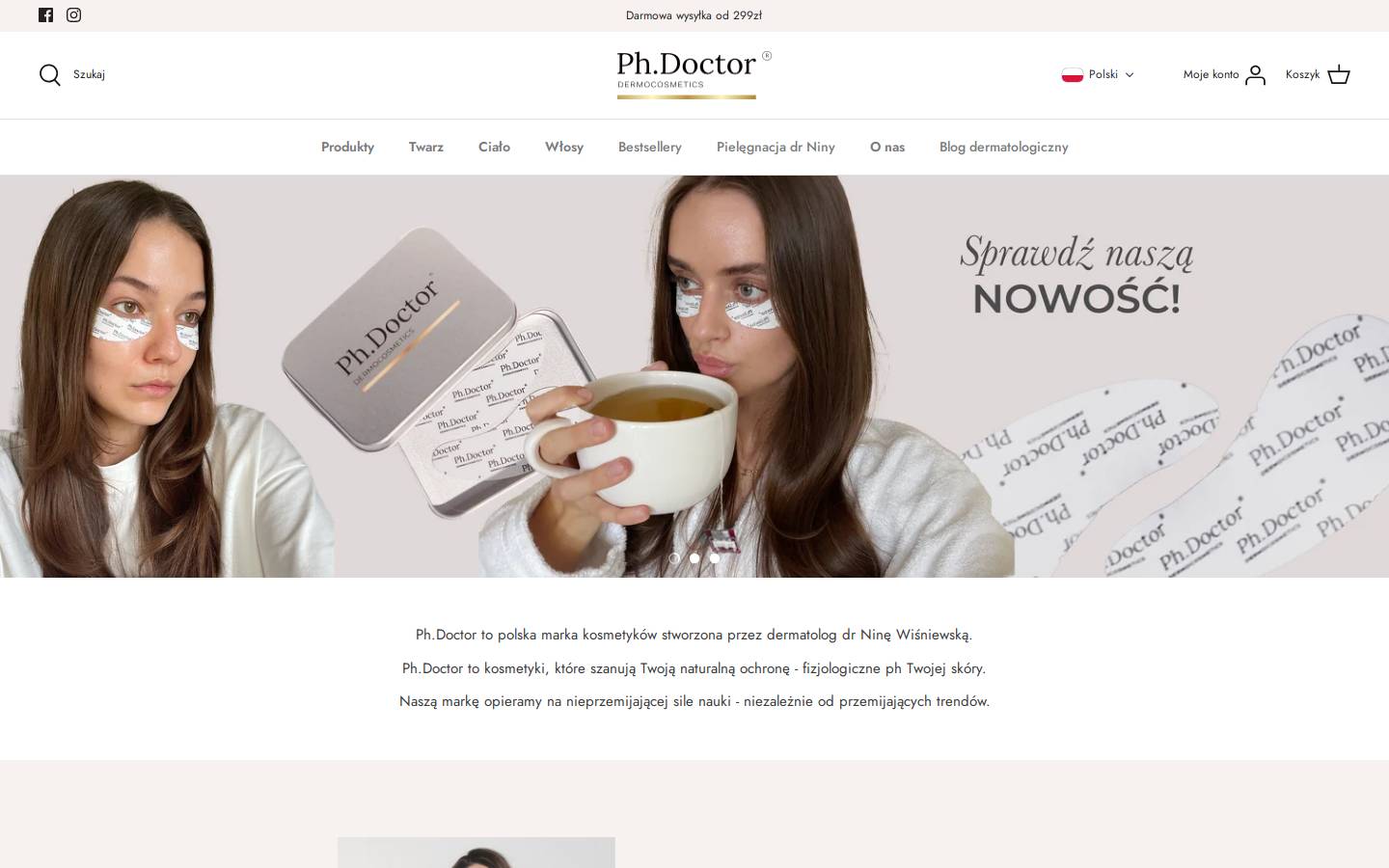 phdoctorlab.pl homepage screenshot