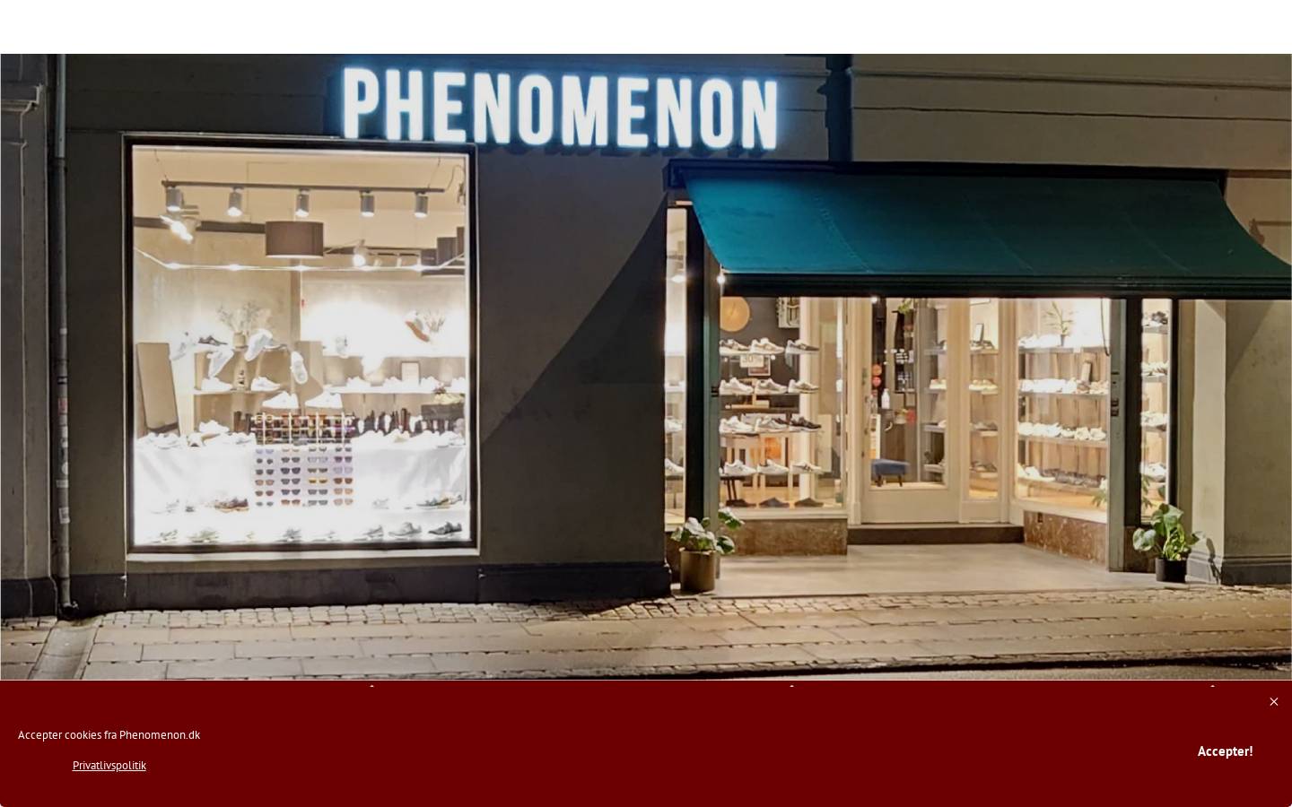 Phenomenon homepage screenshot