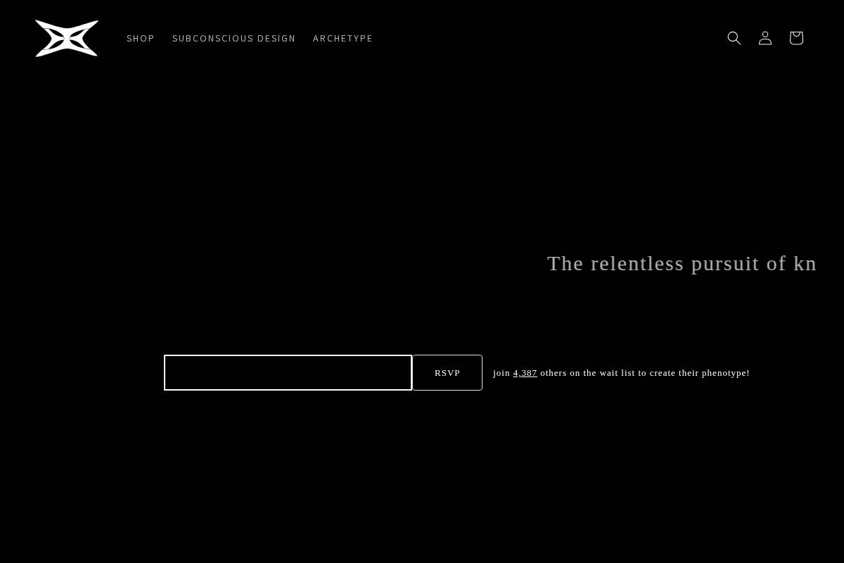 phenotype.shop homepage screenshot
