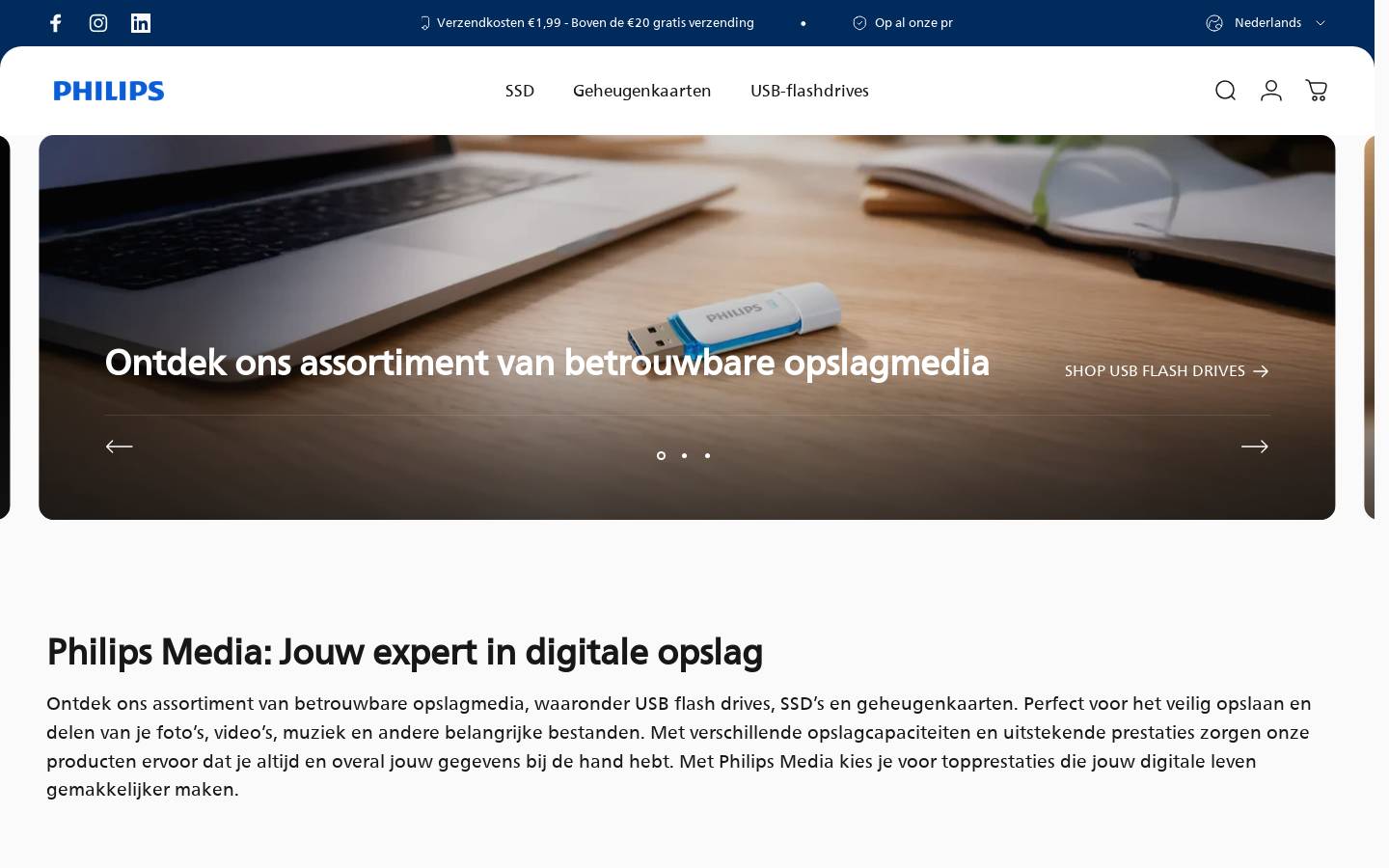 philips-media.com homepage screenshot