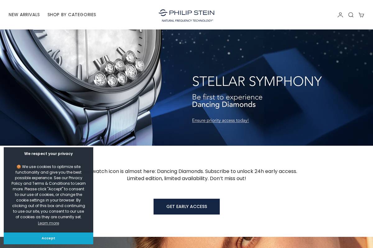 philipstein.com homepage screenshot