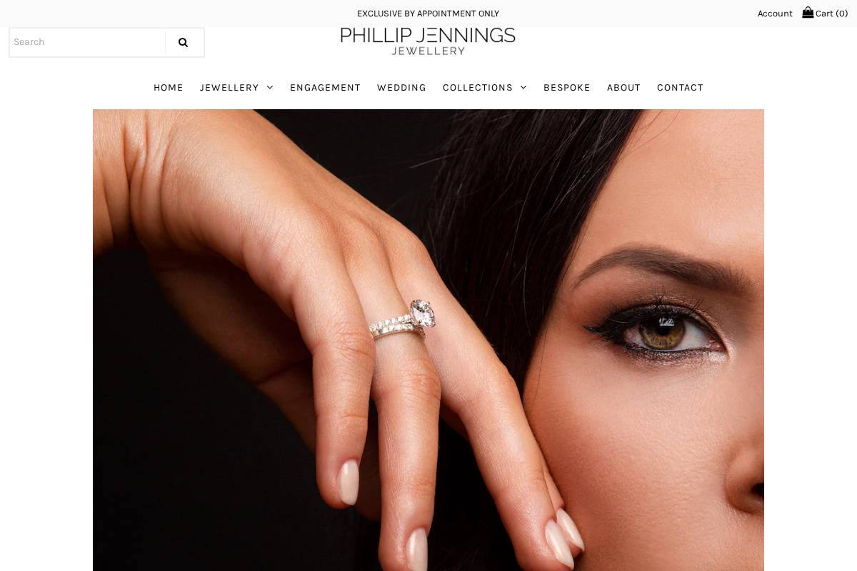 phillipjenningsjewellery.com homepage screenshot