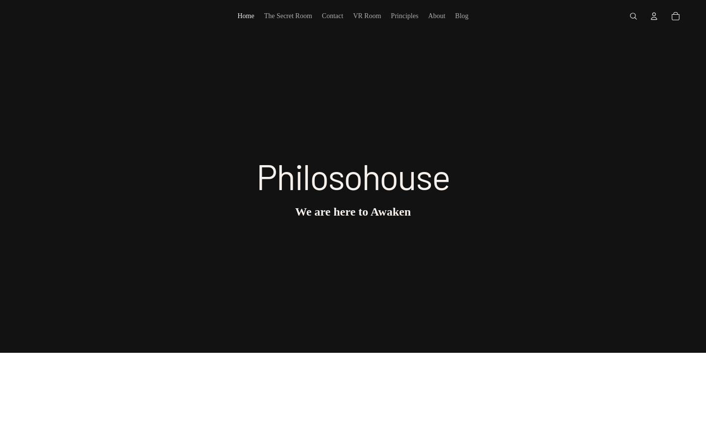 philosohouse.com homepage screenshot