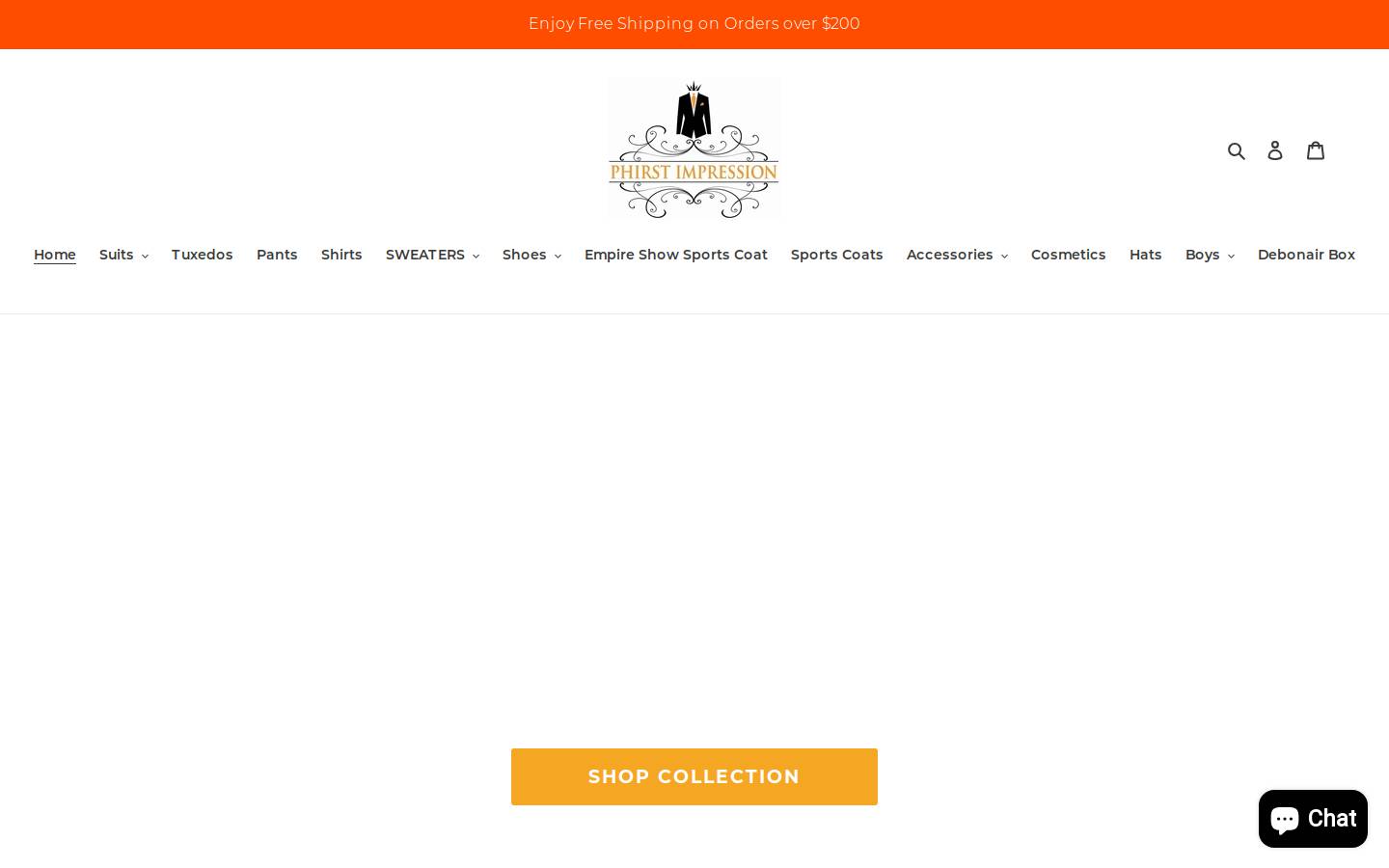 phirstimpression.com homepage screenshot