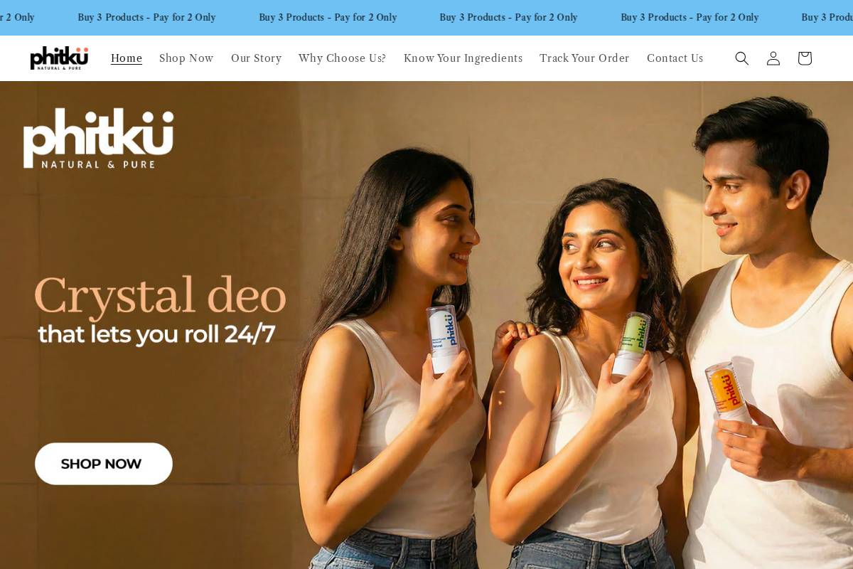 phitku.com homepage screenshot