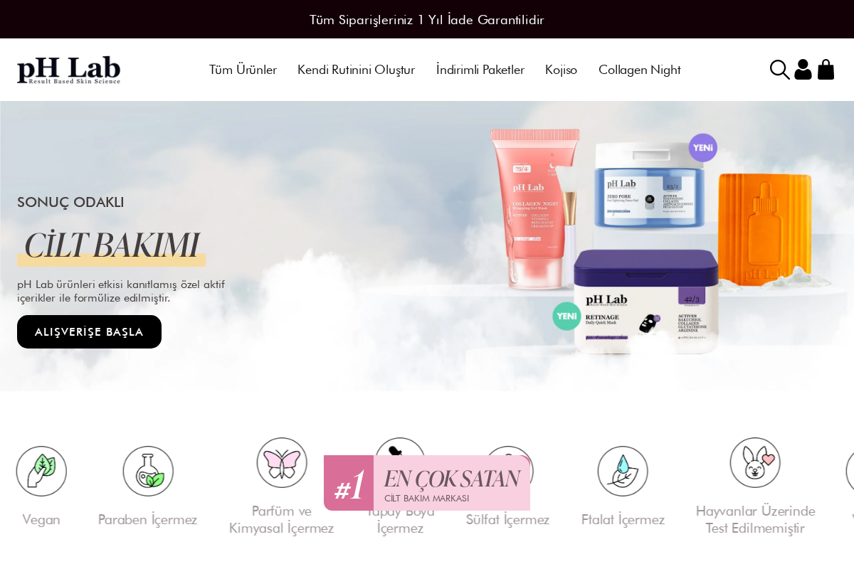 Phlab homepage screenshot