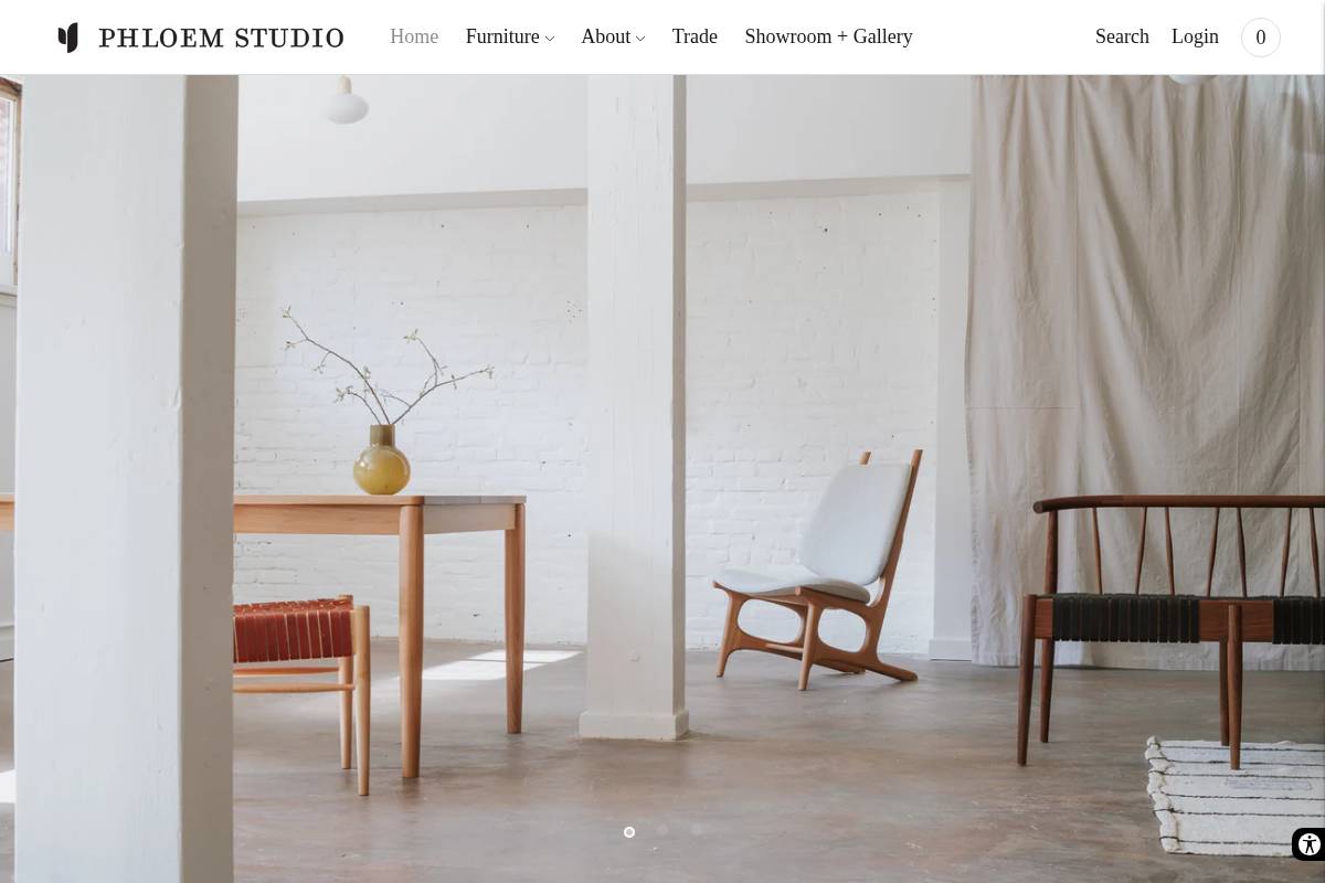 phloemstudio.com homepage screenshot