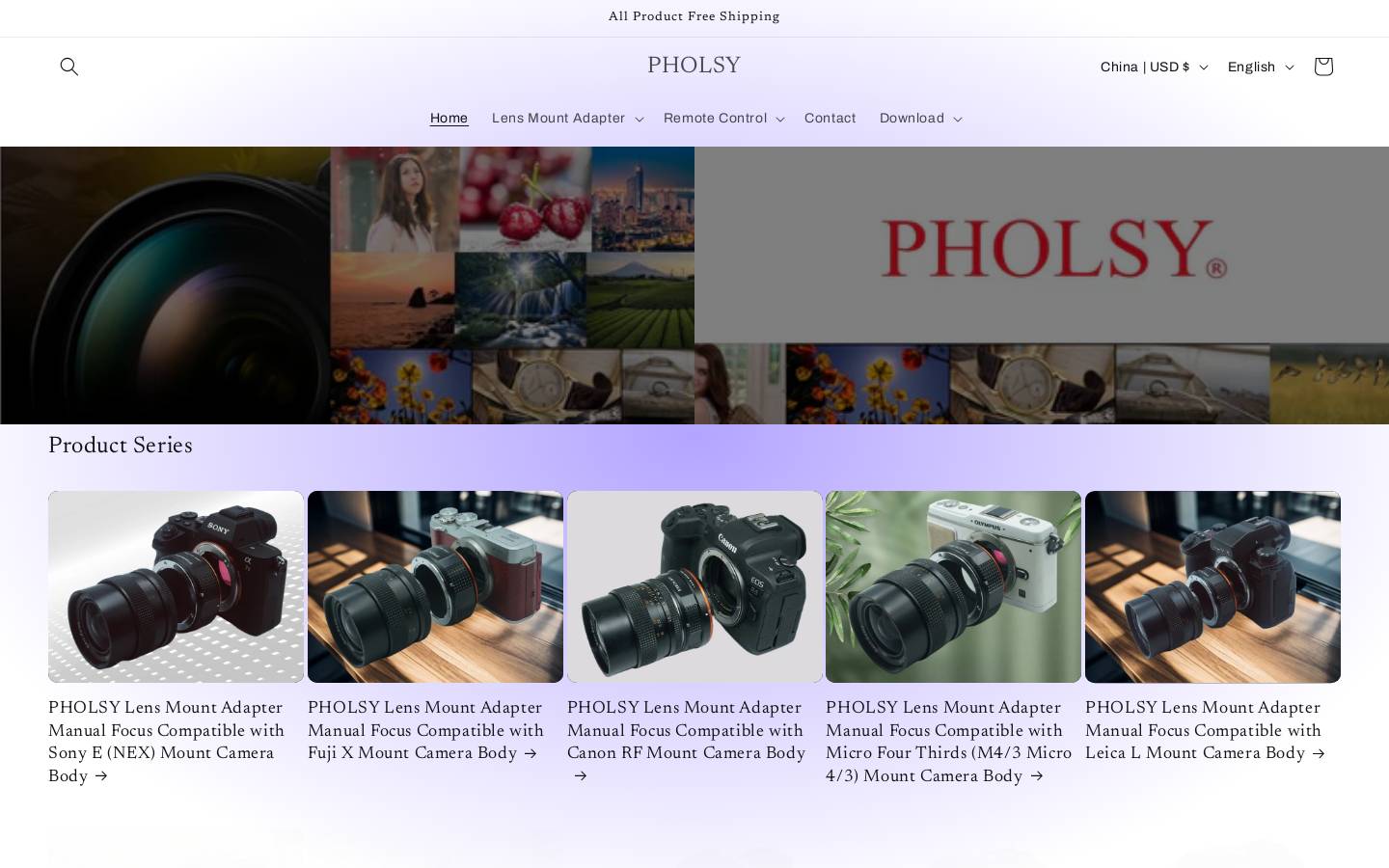 pholsy.com homepage screenshot