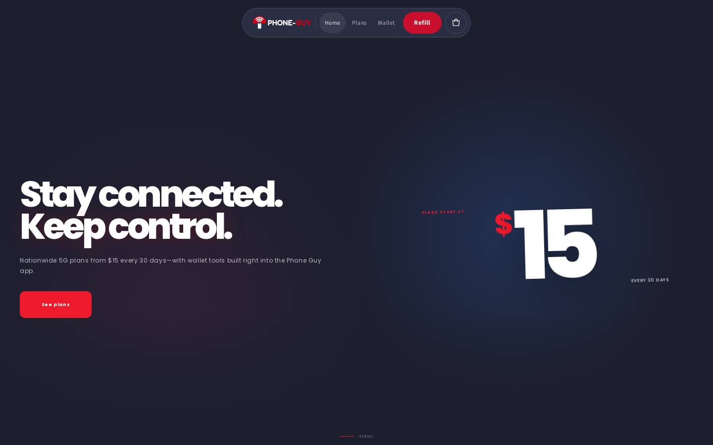 phone-guy.com homepage screenshot