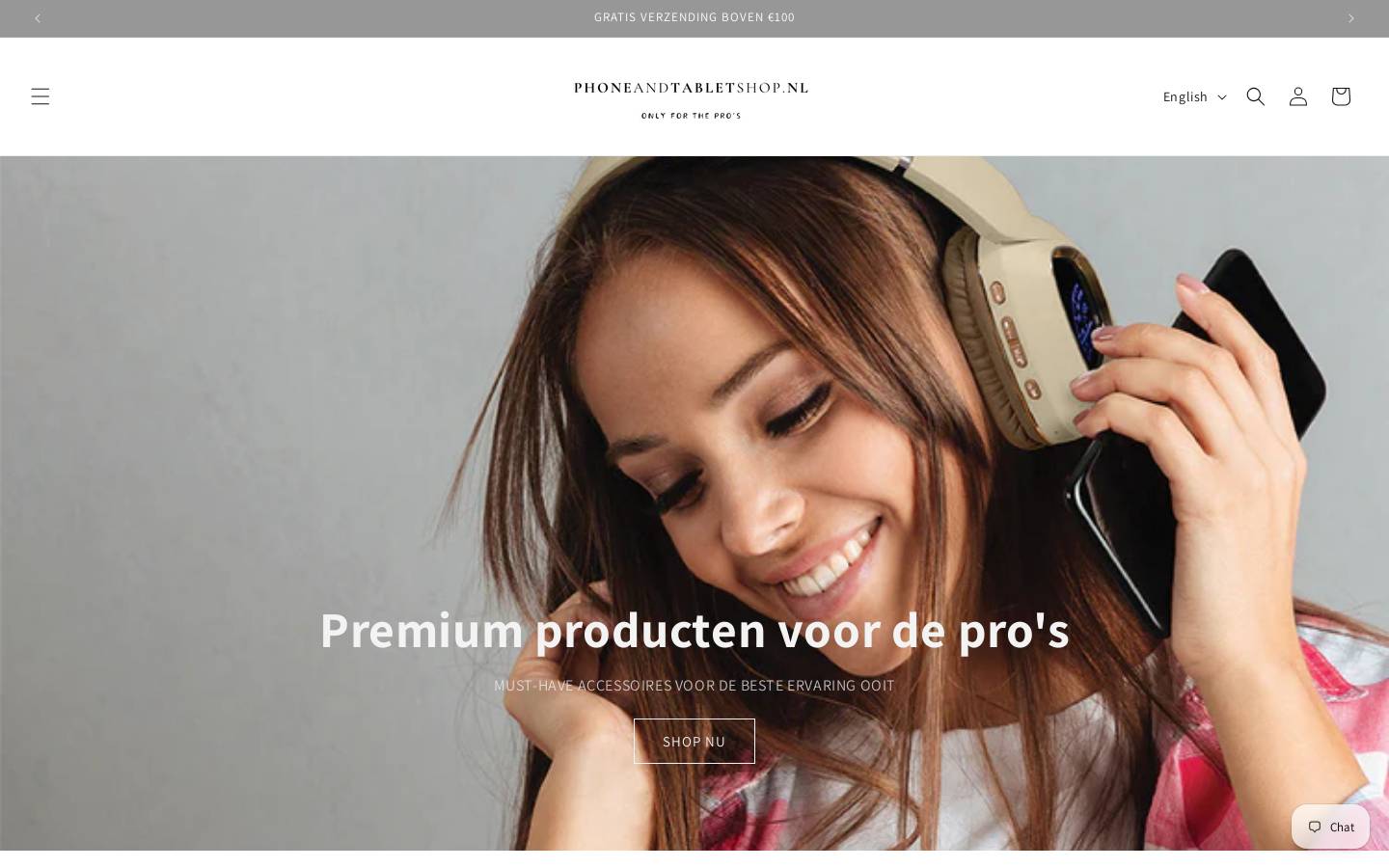 Phoneandtabletshop homepage screenshot