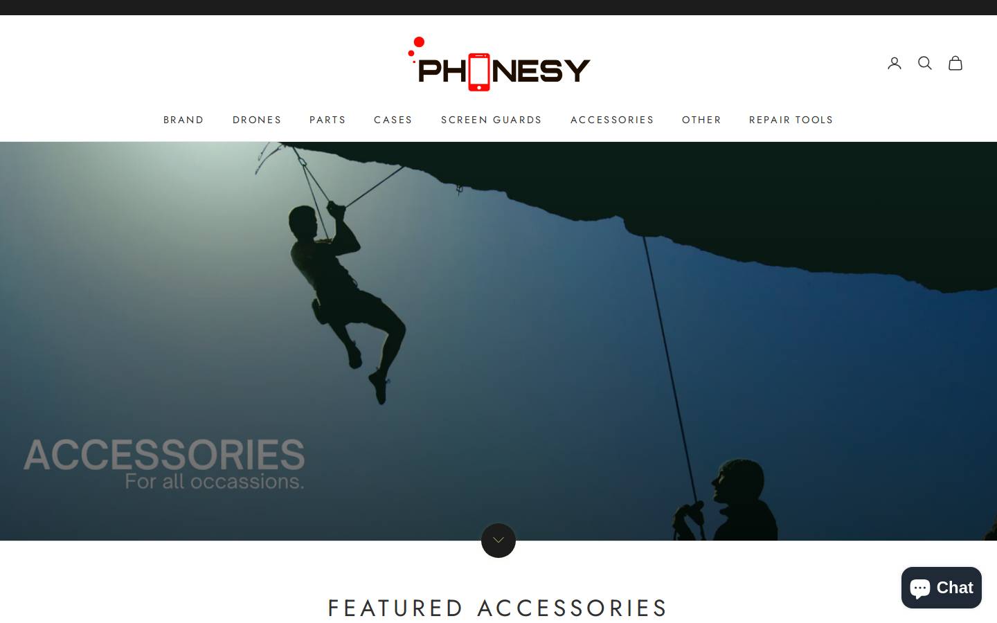 phonesy.com.au homepage screenshot