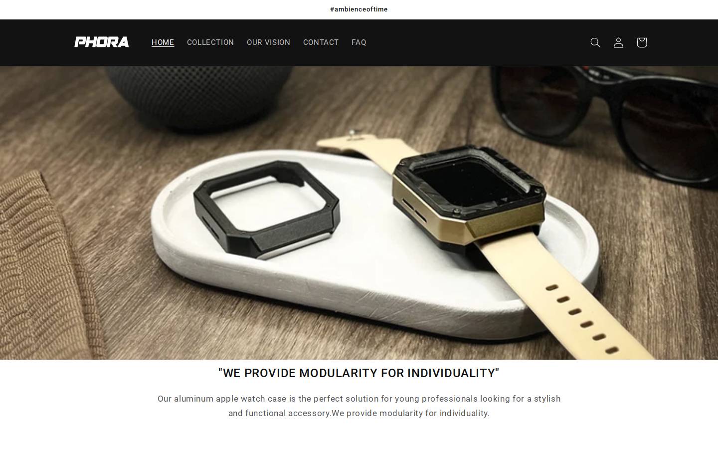 phorausa.com homepage screenshot