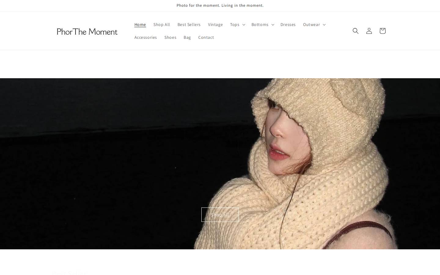 phorthemoment.com homepage screenshot