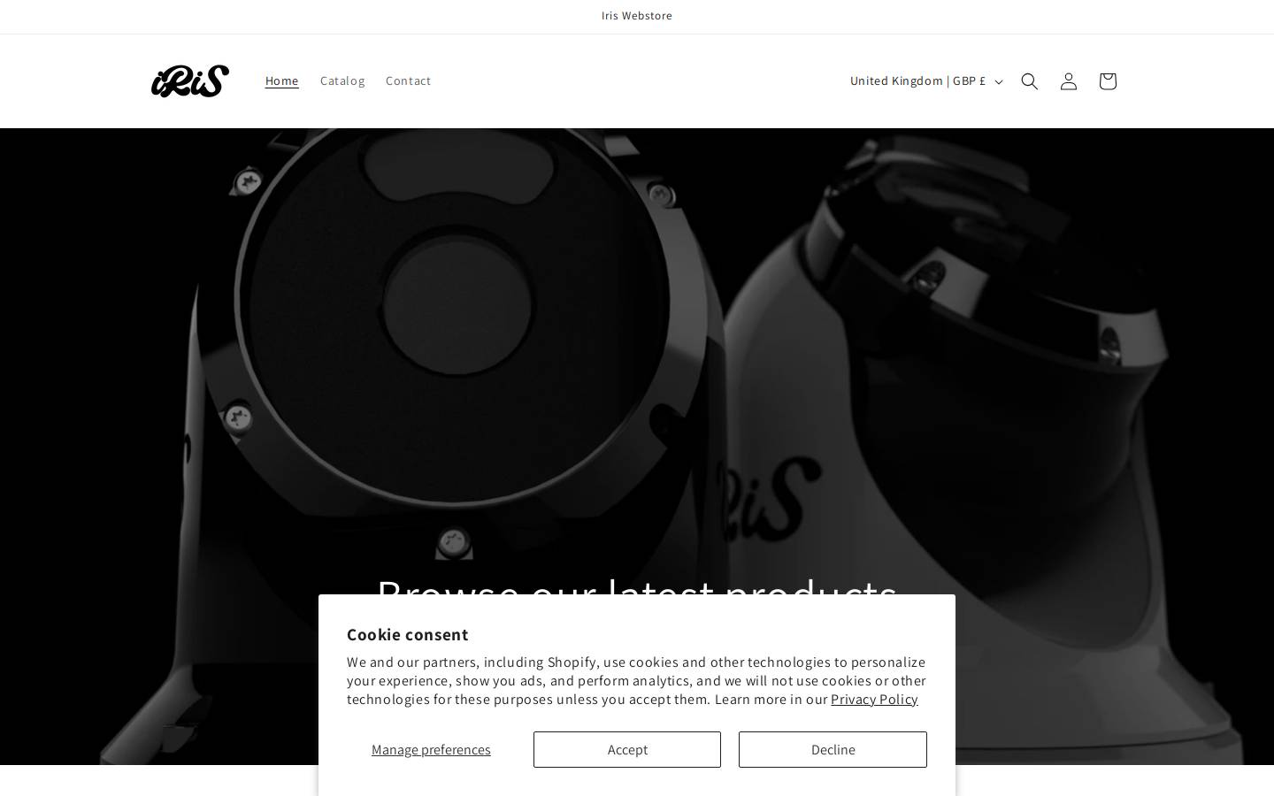 photon-camera.com homepage screenshot
