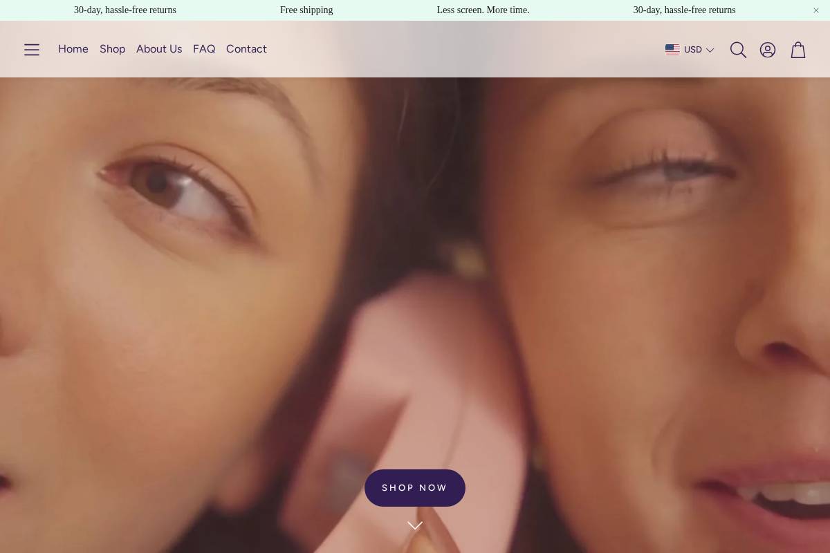 physicalphones.com homepage screenshot