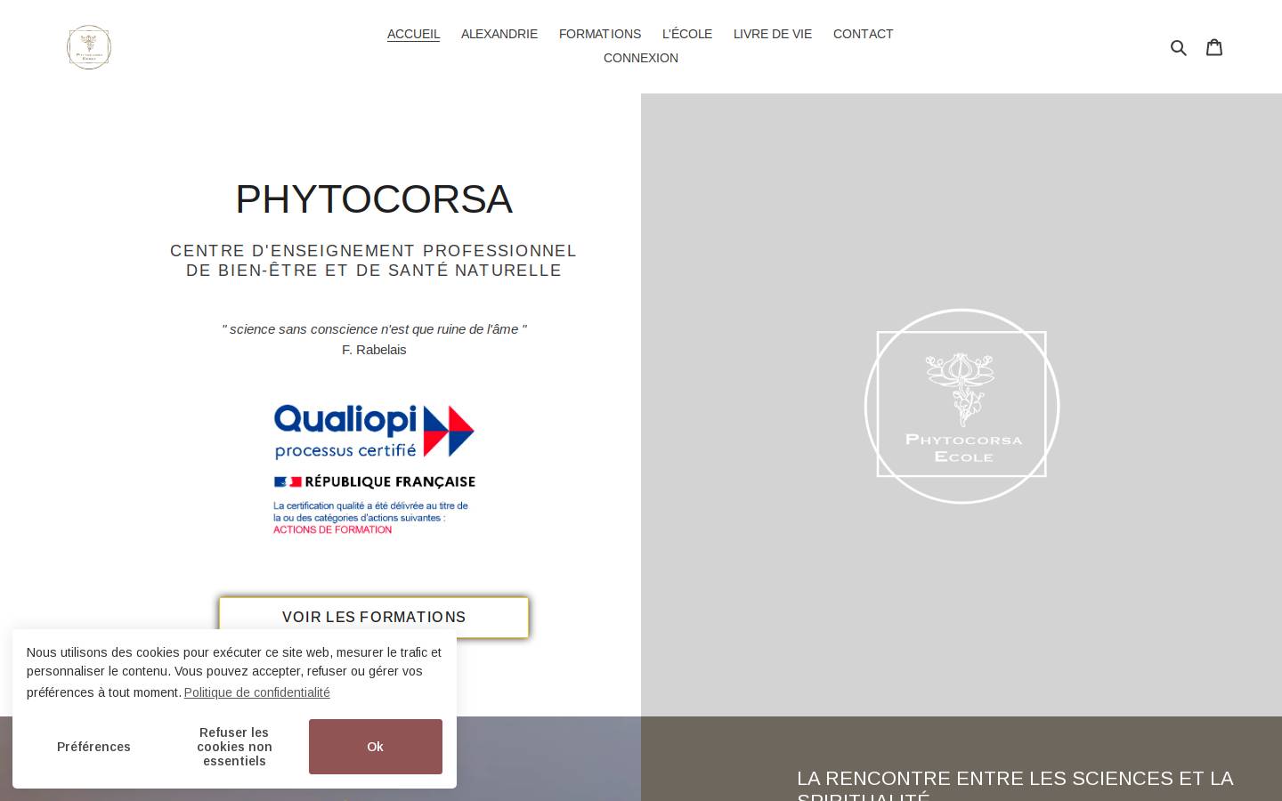 phytocorsa.com homepage screenshot