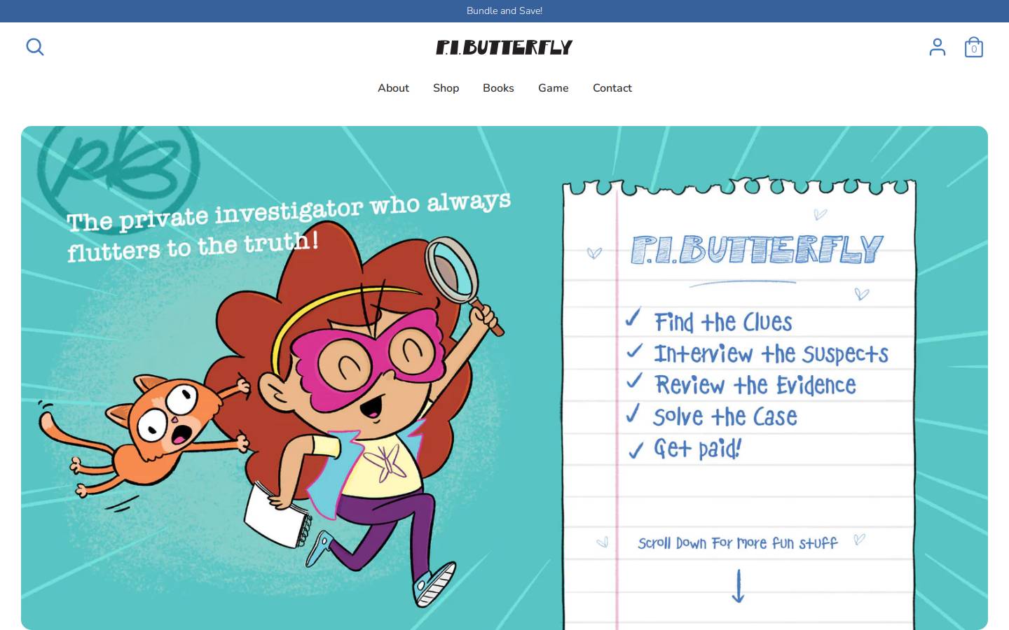 pibutterfly.com homepage screenshot