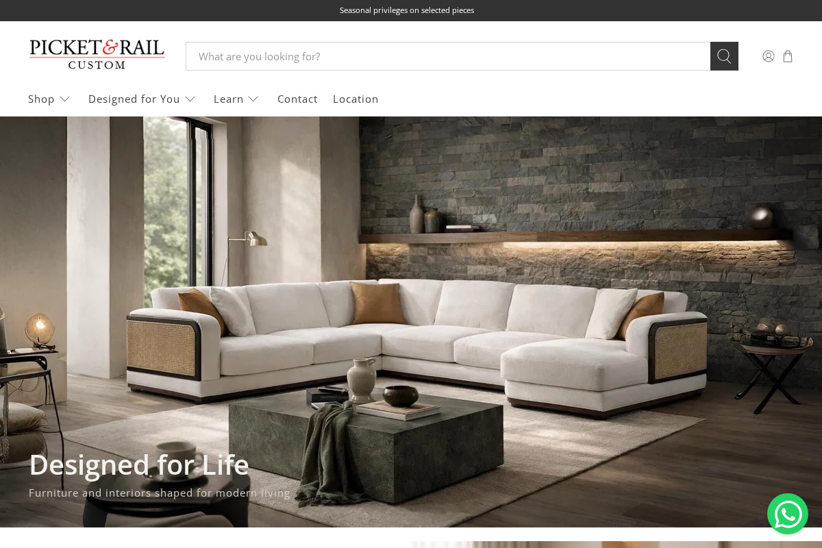Solid Wood Custom Leather Sofas homepage screenshot