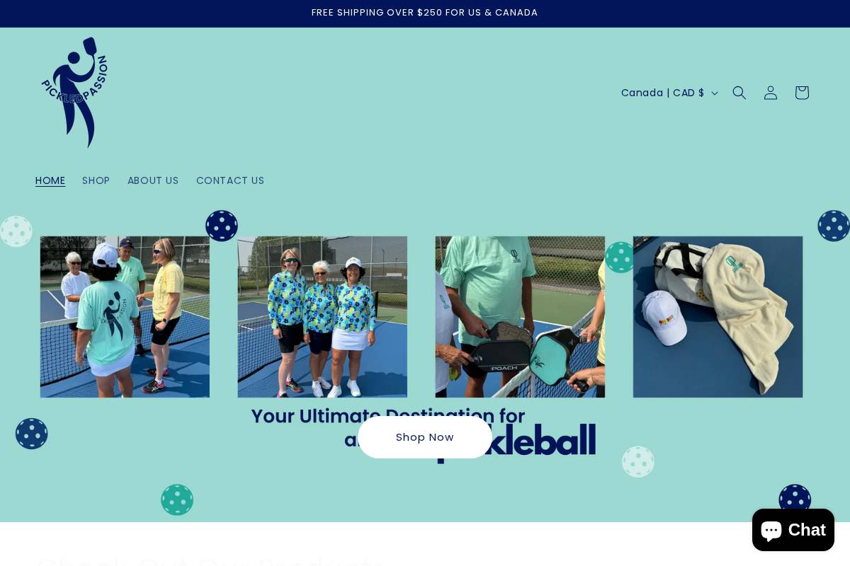 pickledpassion.ca homepage screenshot