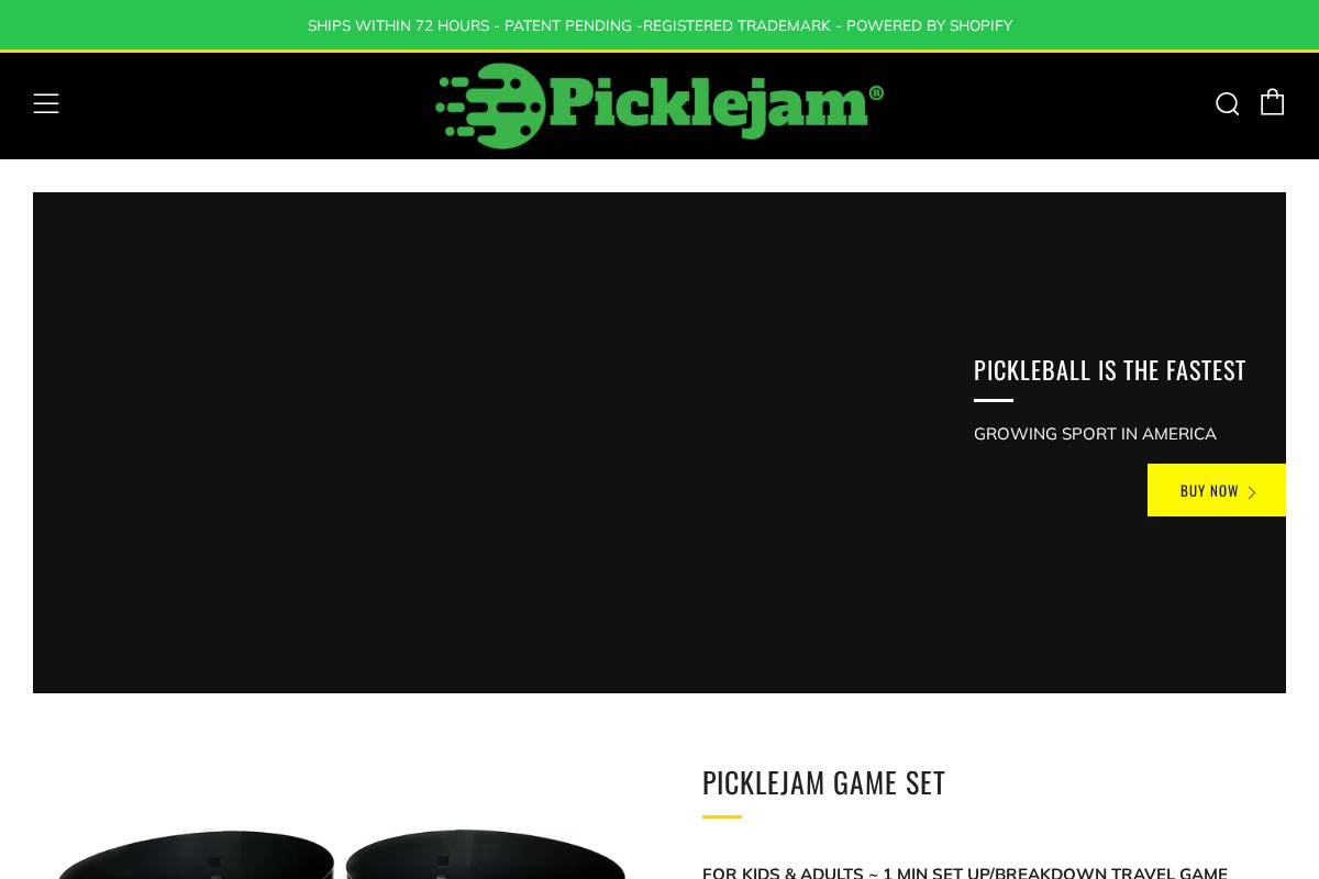 picklejamgames.com homepage screenshot
