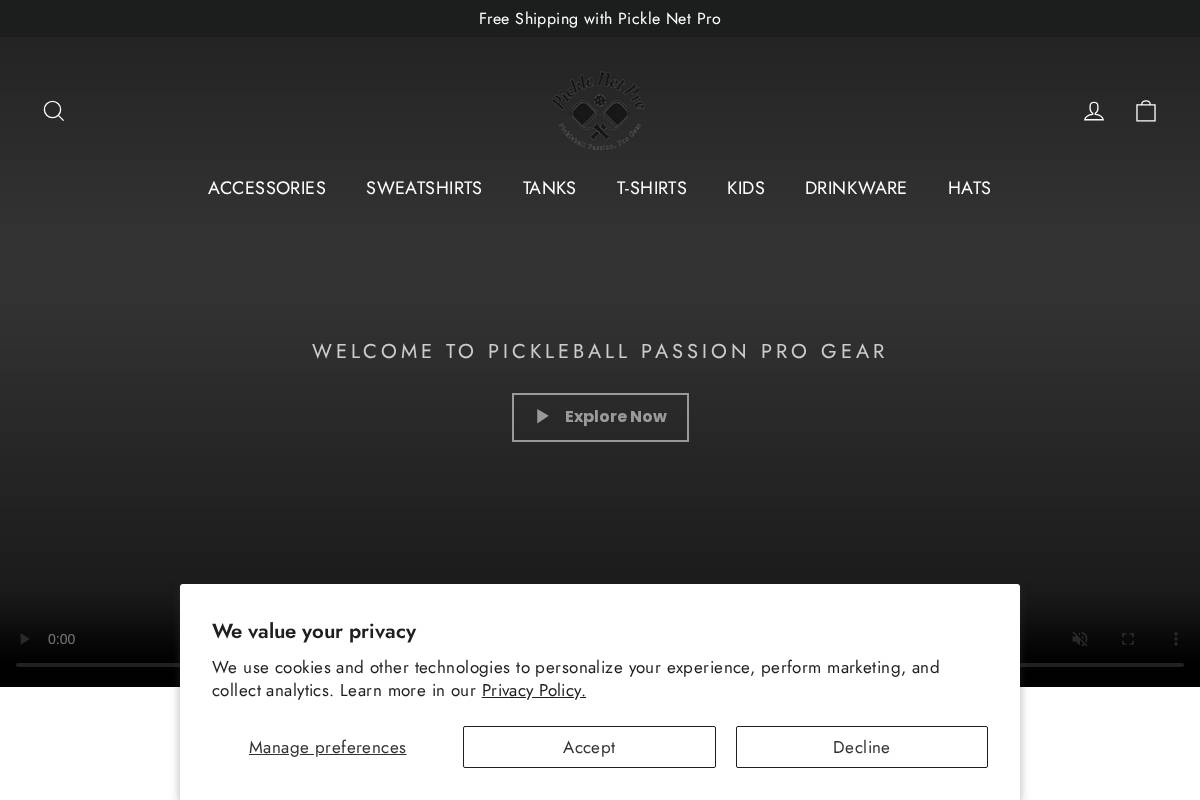 picklenetproshop.com homepage screenshot