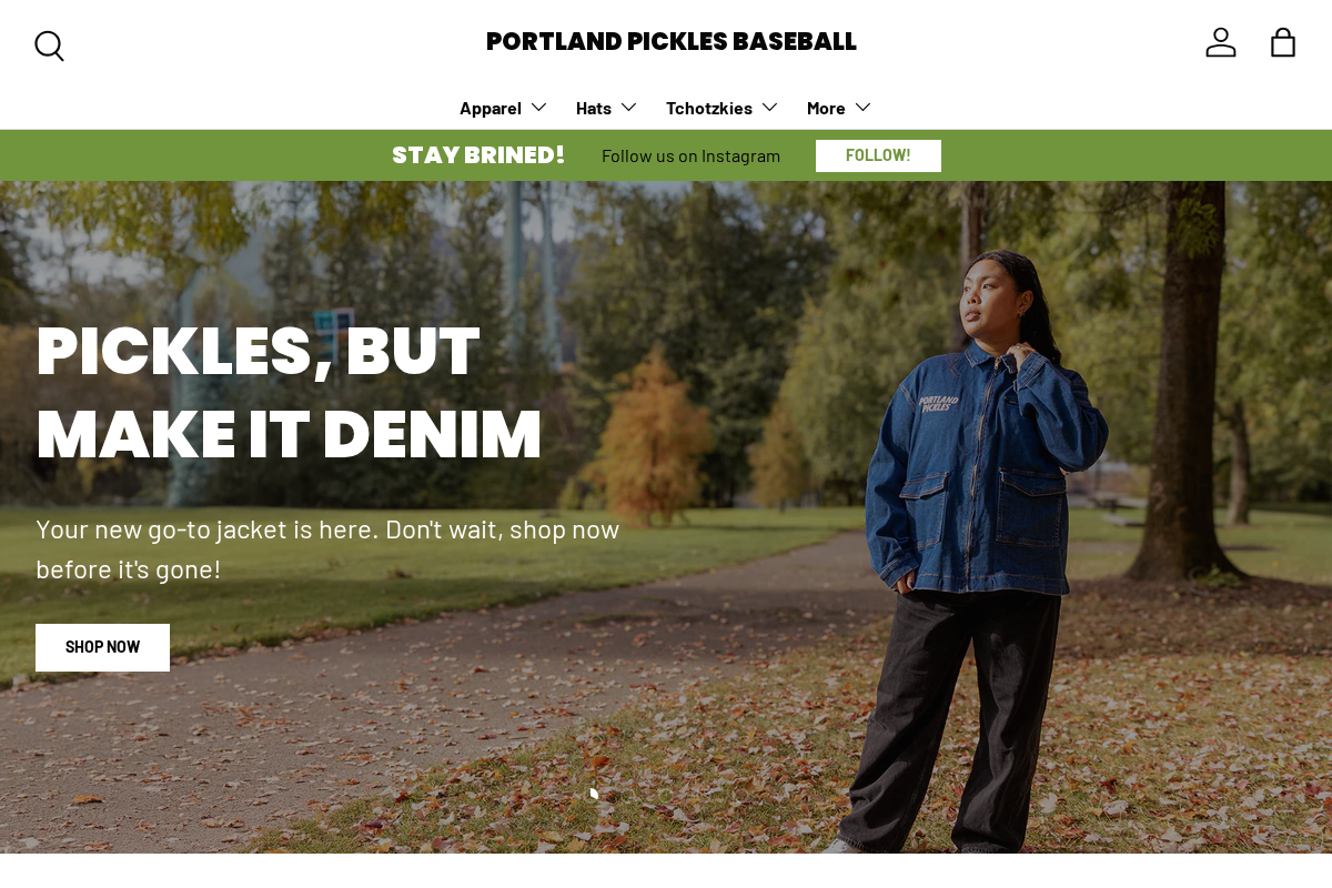 picklesshop.com homepage screenshot