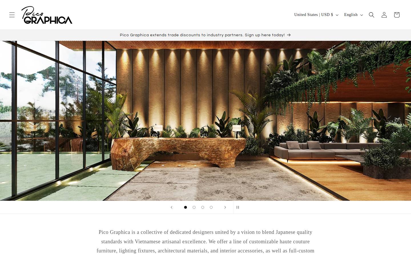 picographica.com homepage screenshot