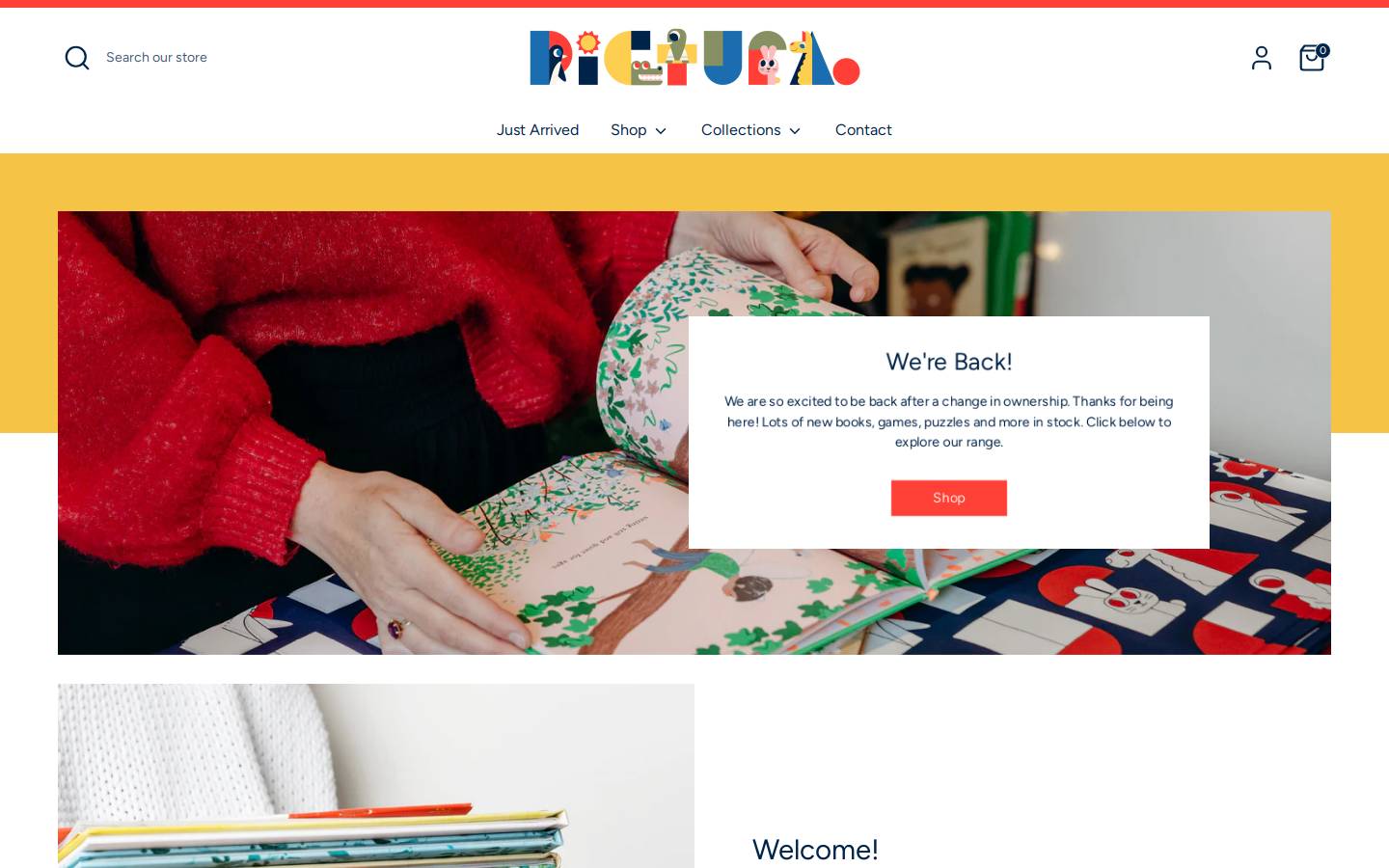 picturabooks.co.nz homepage screenshot