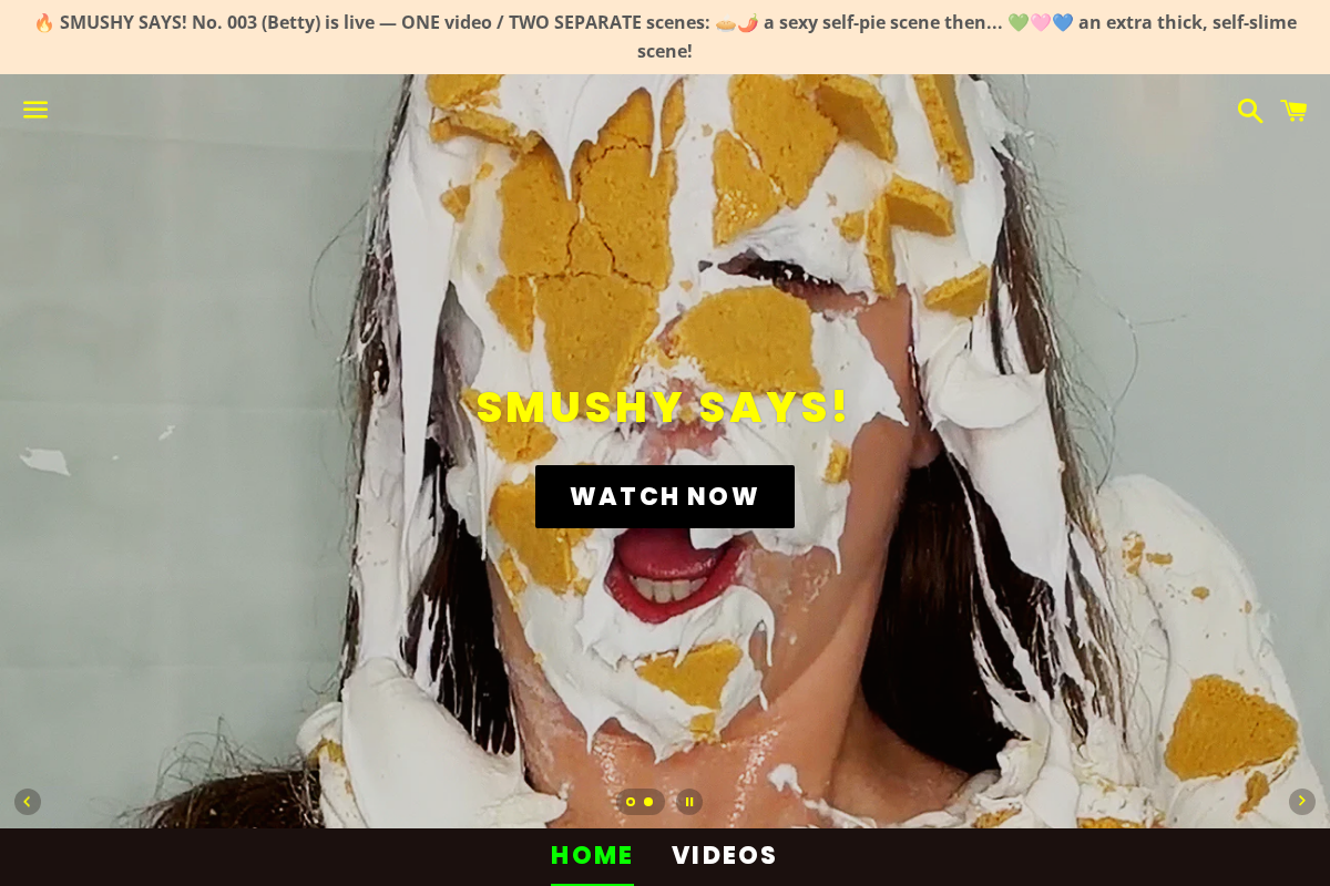 The Pie Zone homepage screenshot