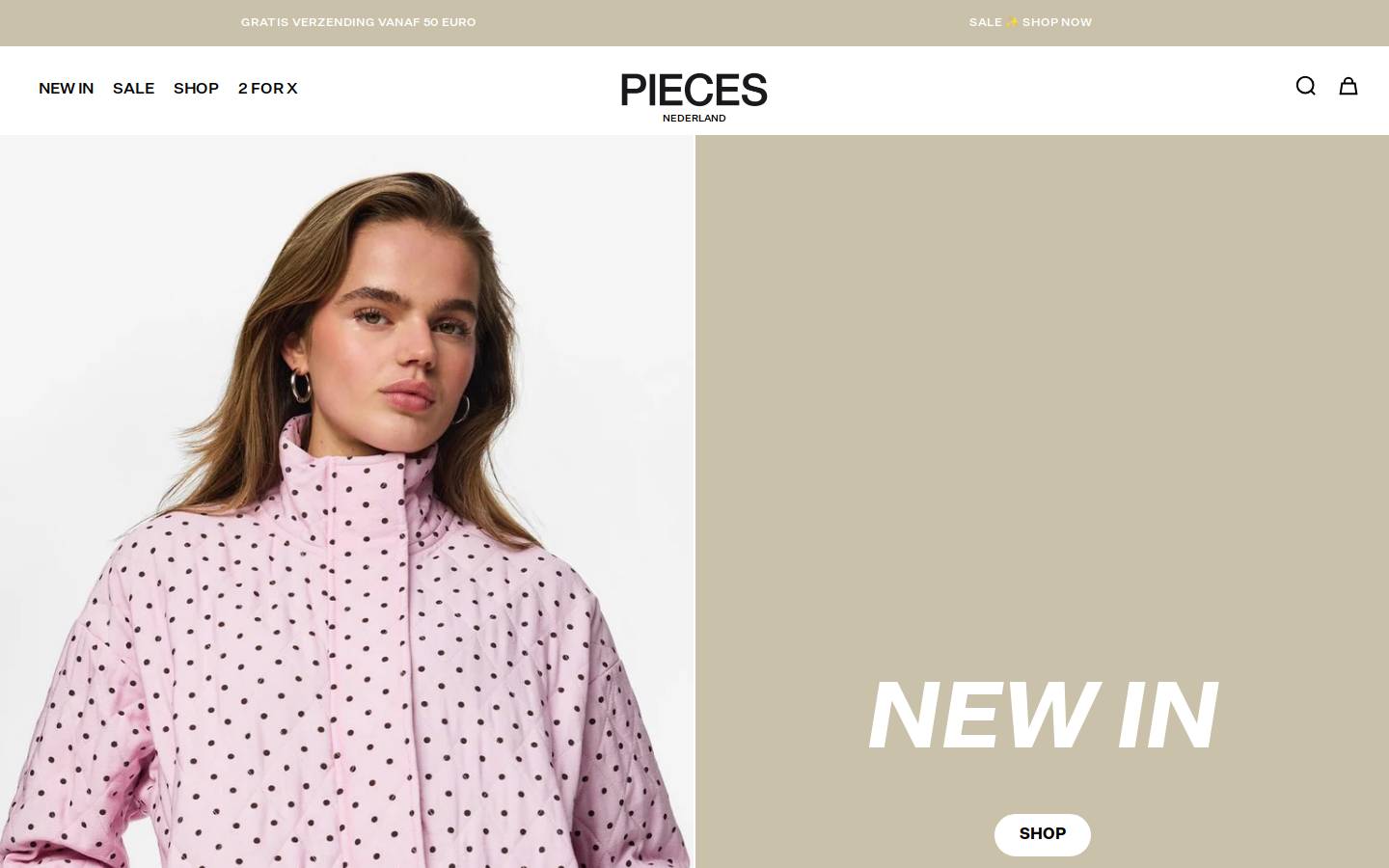 piecesleeuwarden.com homepage screenshot