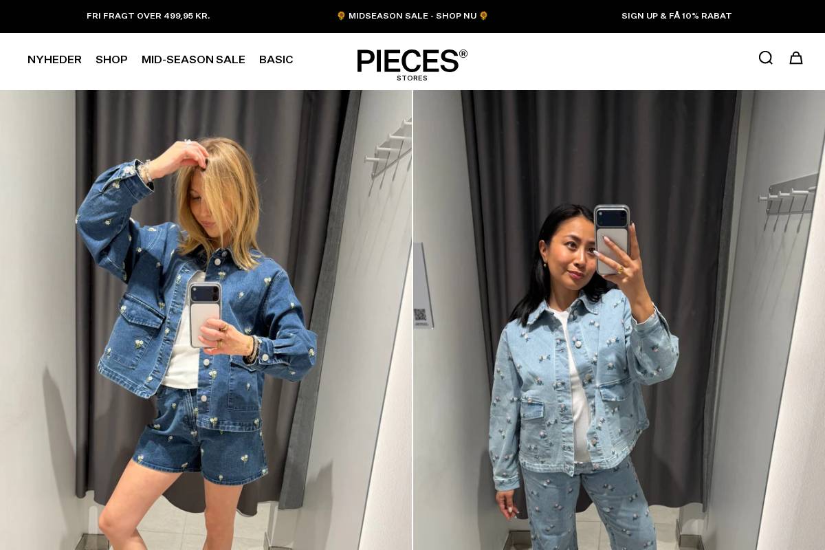 Piecesstores homepage screenshot