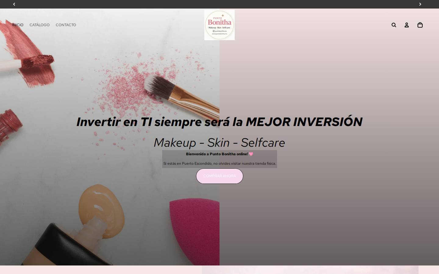 pielbonitha.com homepage screenshot