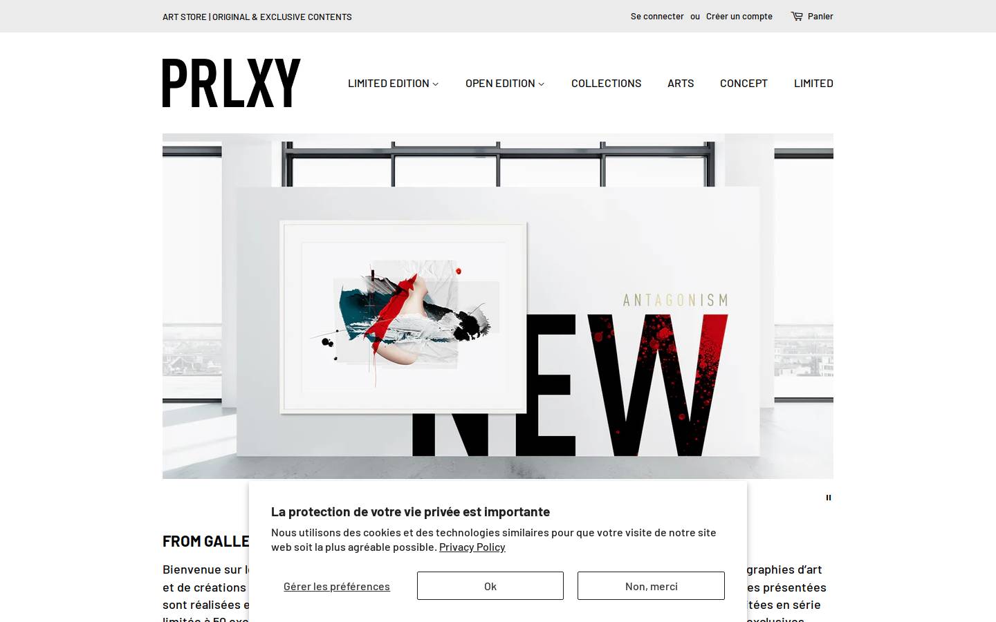 pieralexy-store.com homepage screenshot