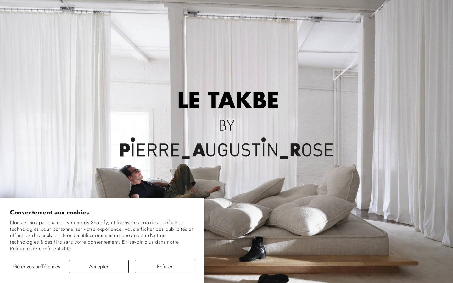 pierreaugustinrose.com homepage screenshot