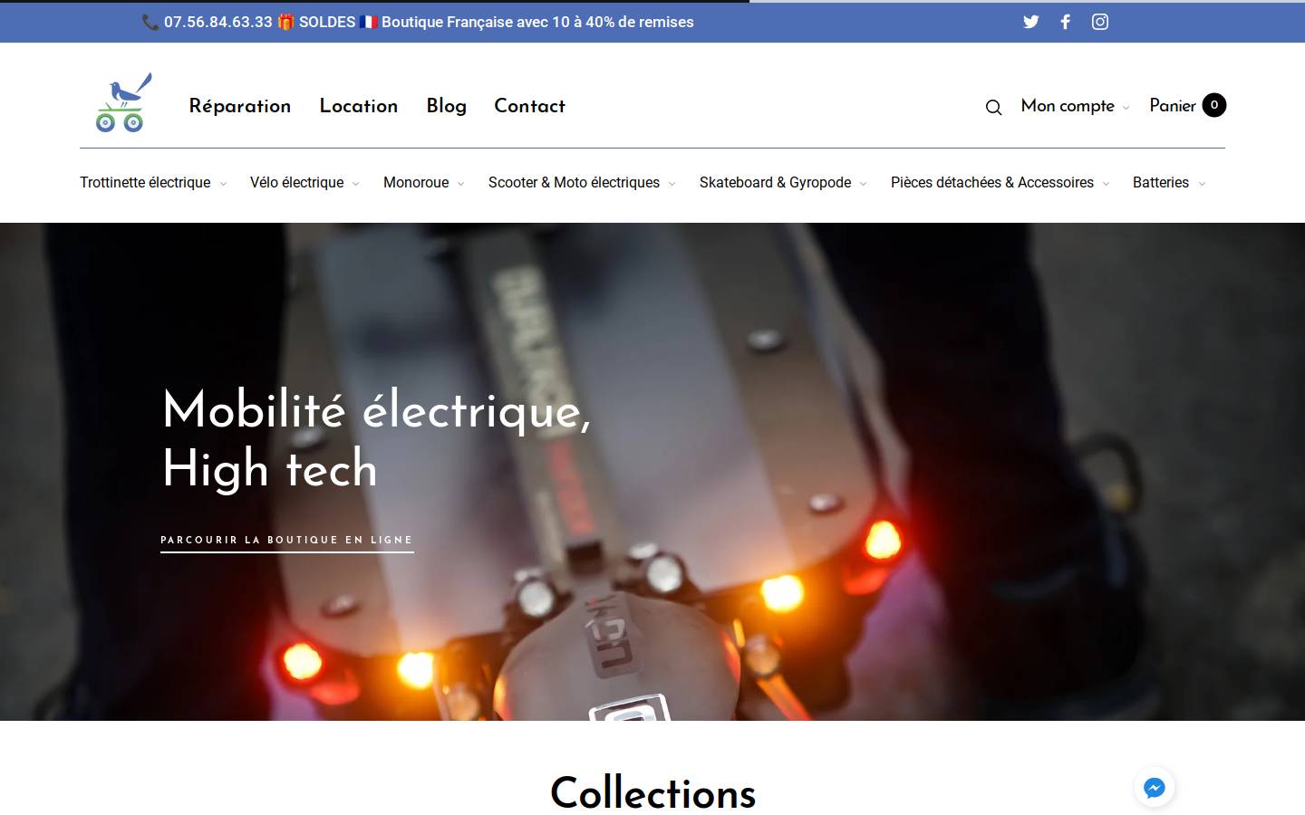 Pietechnologie homepage screenshot