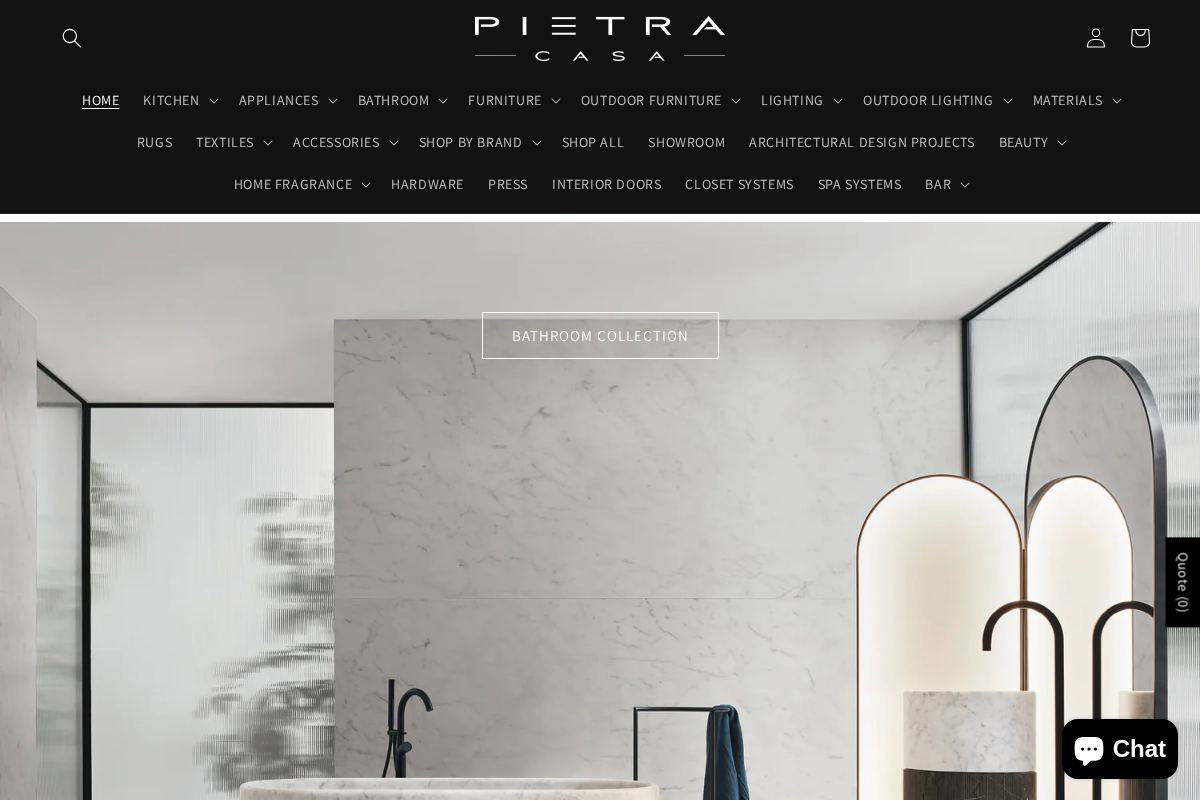 pietra-casa.com homepage screenshot